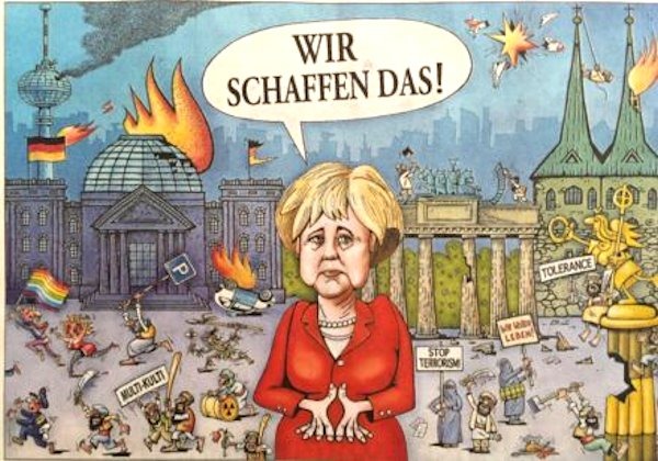 Škandal! Angela Merkel Nemčijo pripeljala v krizo. Slovenski mediji molčijo!