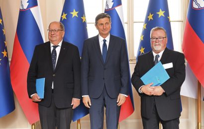 Predsednik Pahor podelil 2 reda za zasluge
