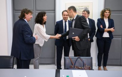 Minister dr. Logar je sprejel predstavnike slovenske narodne skupnosti v Italiji
