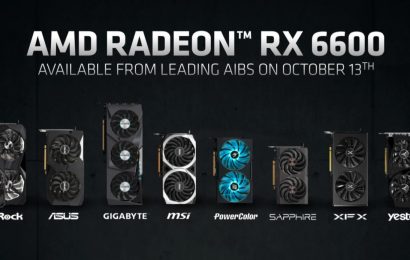 Grafične kartice AMD RADEON RX 6600 so se pojavile na Nemških spletnih trgovinah, a že jih ni več