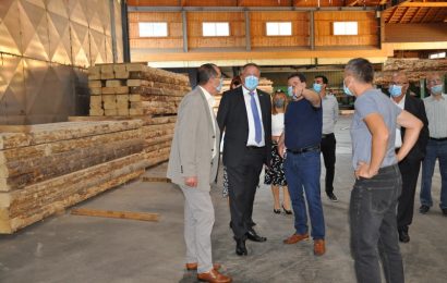 Posodobljena največja žaga v Sloveniji bo pospešila rast lesno-predelovalne industrije
