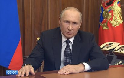 Govor predsednika Rusije Vladimirja Putina ob začetku mobilizacije vojske