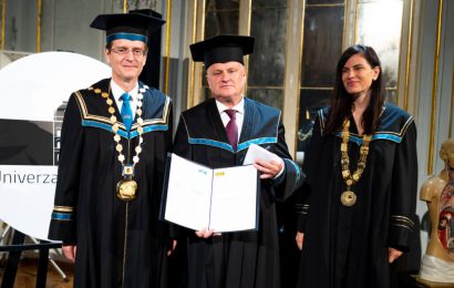 Slovesnost DIES ACADEMICUS: Častni doktorat Univerze v Mariboru Marjanu Pipenbaherju