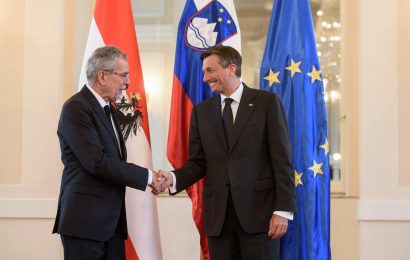 Predsednik Pahor čestital predsedniku Republike Avstrije Alexandru Van Der Bellnu za ponovno izvolitev
