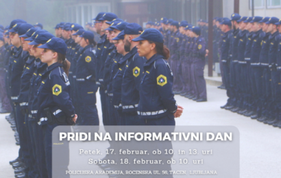 Informativni dan v Policijski akademiji – vabilo