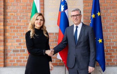 Državni sekretar Štucin opravil konzultacije z namestnico zunanjega ministra Bolgarije