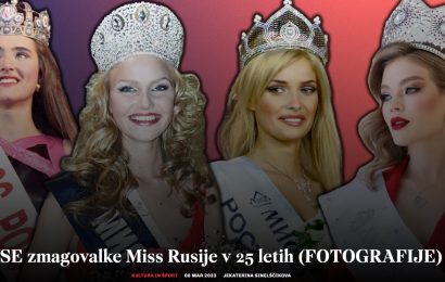 VSE zmagovalke Miss Rusije v 25 letih (FOTOGRAFIJE)