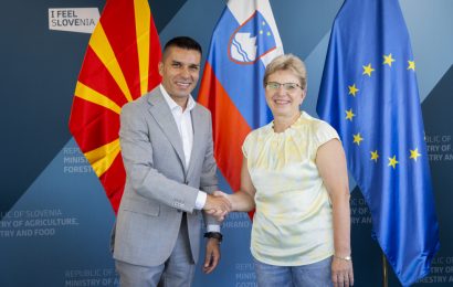 Na obisku v Sloveniji minister za kmetijstvo Severne Makedonije