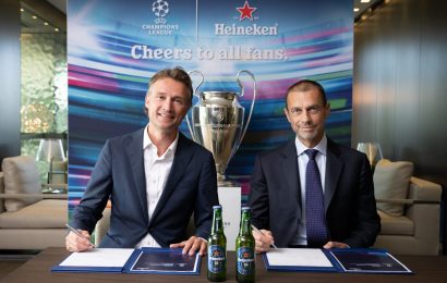 Heineken podaljšal pogodno z Evropskim nogometnim cirkusom