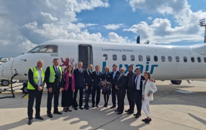 Nova letalska povezava med Ljubljano in Luksemburgom